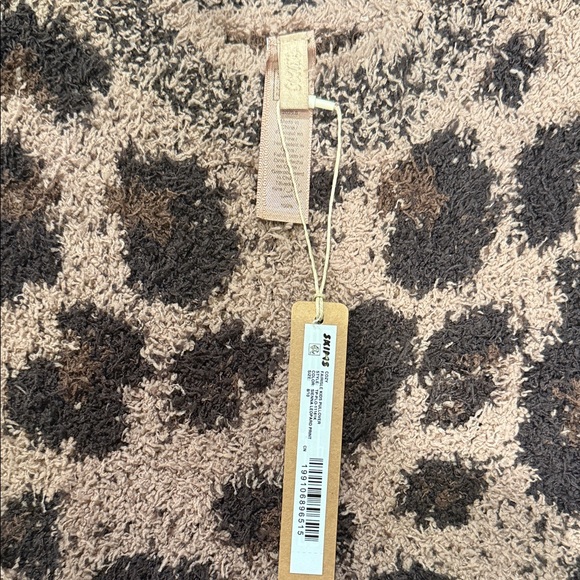 SKIMS  KIDS BROWN LEOPARD SWEATER - Picture 2 of 9